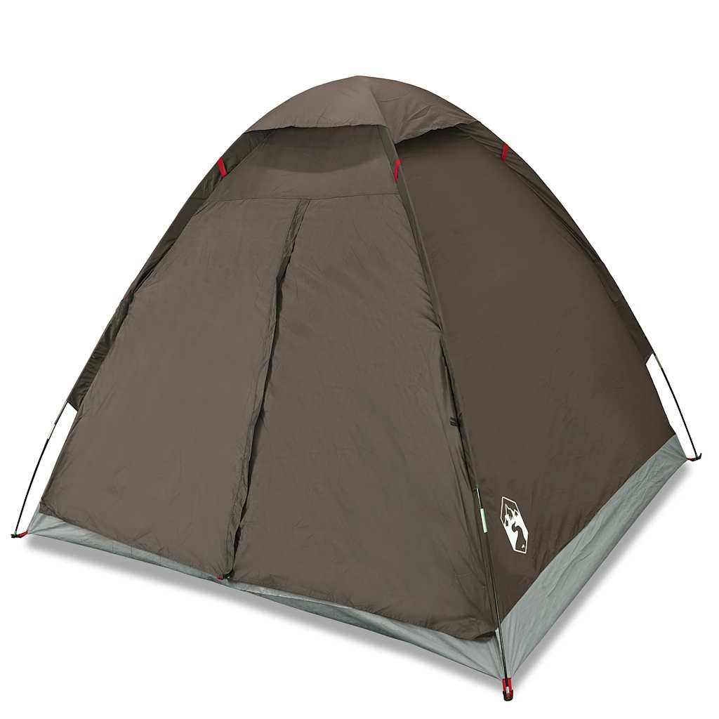 Vidaxl Dome tent 2-person waterproof brown