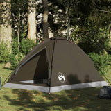 Vidaxl Dome tent 2-person waterproof brown