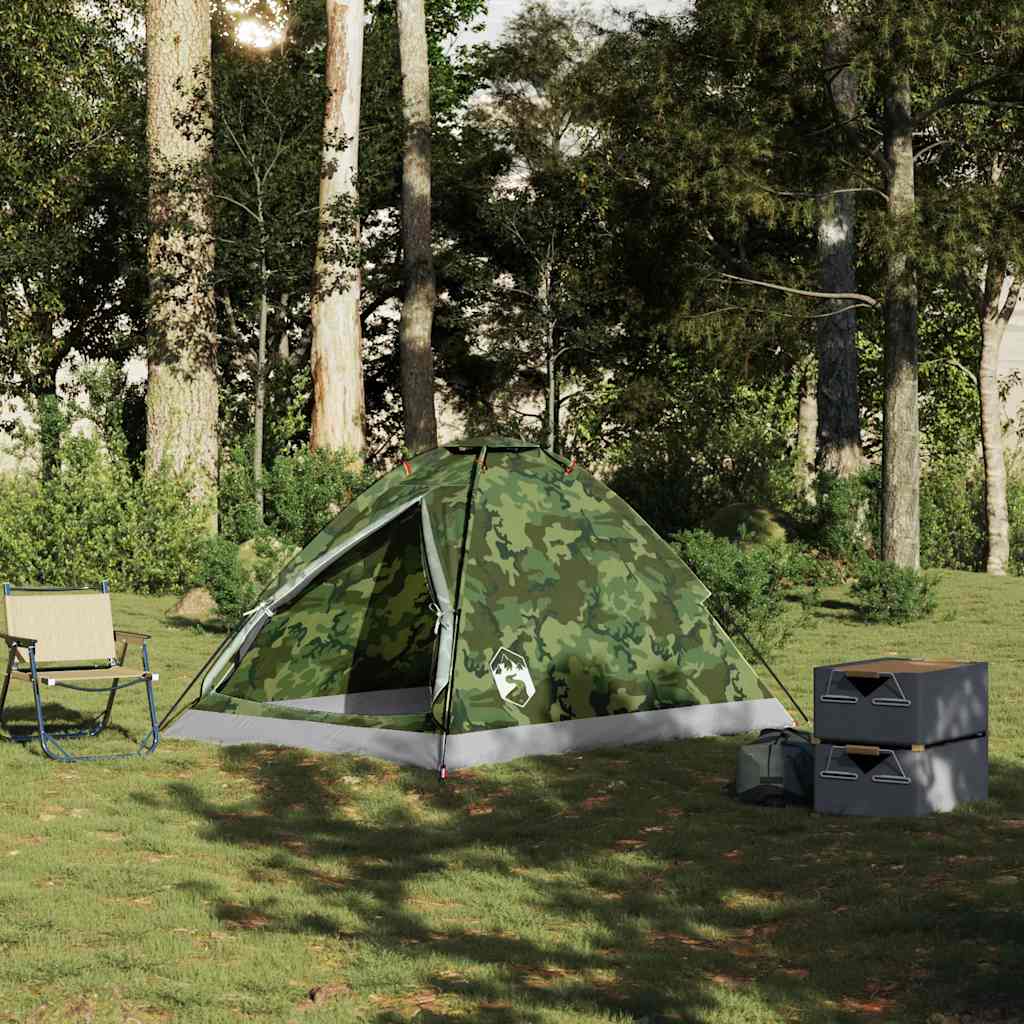 Vidaxl Dome Stan 2-Person Waterproof Camouflage