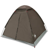 Vidaxl Dome tent 4-person waterproof brown