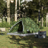 Vidaxl dome tente 4 personnes camouflage imperméable