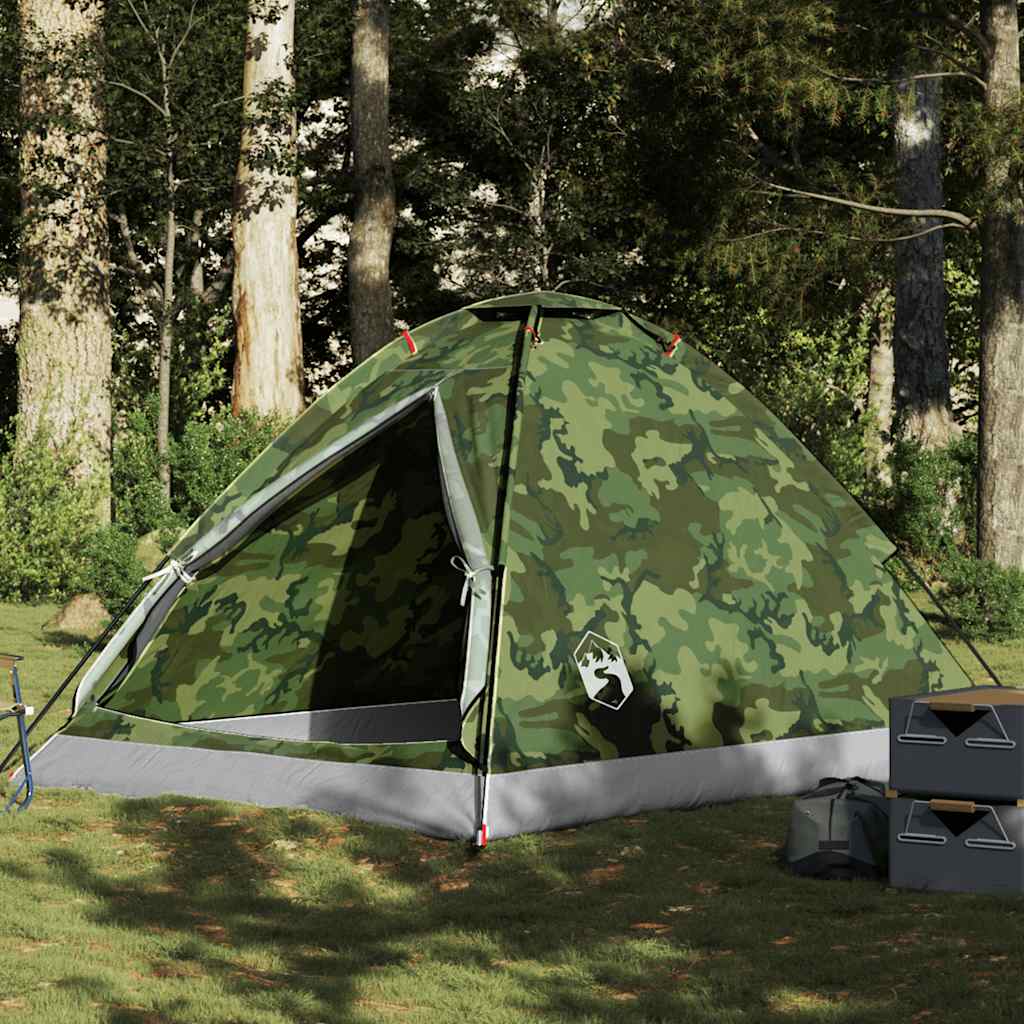 Vidaxl Dome tent 4-person waterproof camouflage