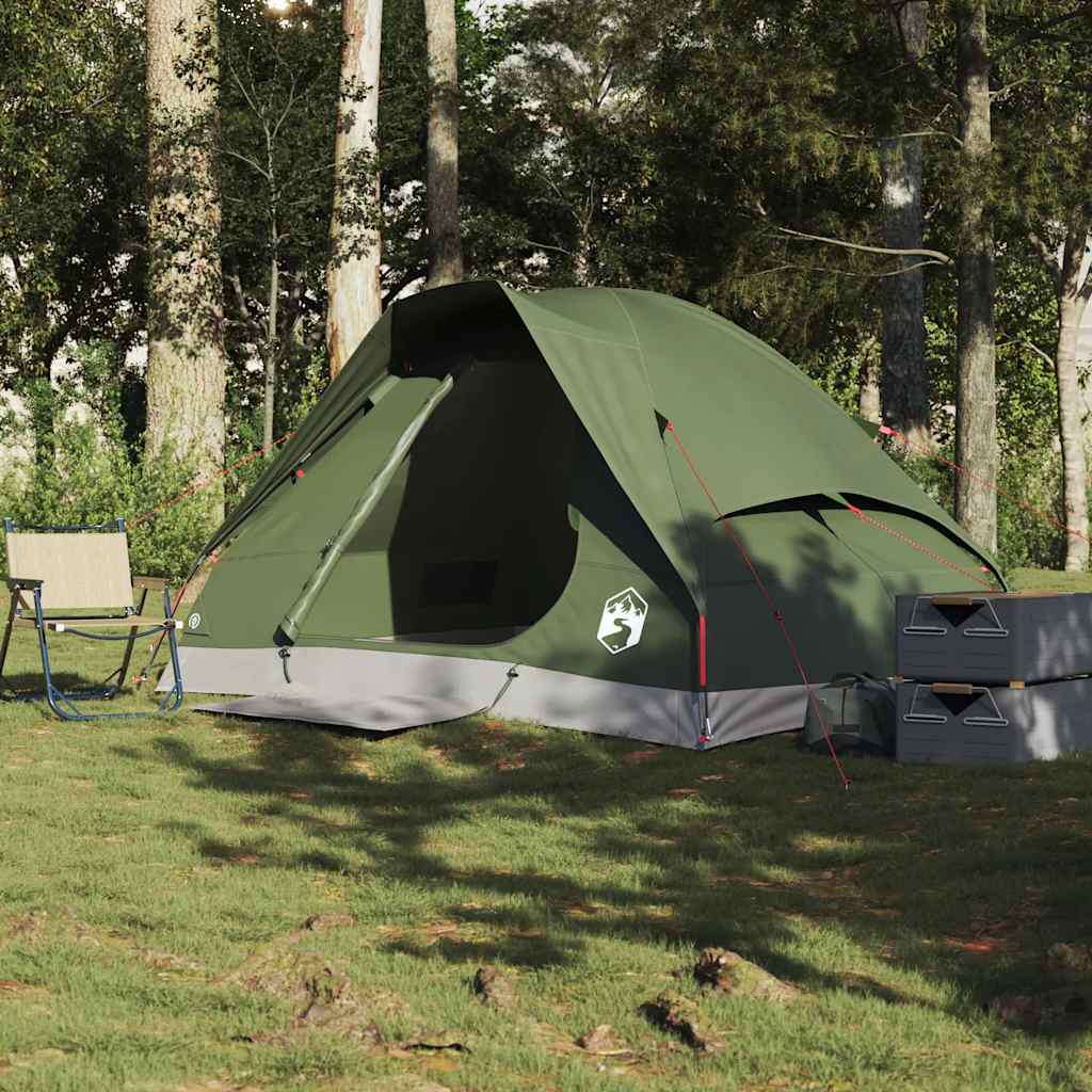 Vidaxl Dome Tenda Oliva Green d'oliva impermeabile per 2 persone