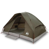 Vidaxl Dome Tent 2-osobowy wodoodporny brąz