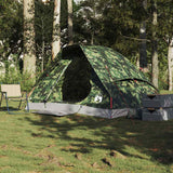 Vidaxl Dome tent 2-person waterproof camouflage