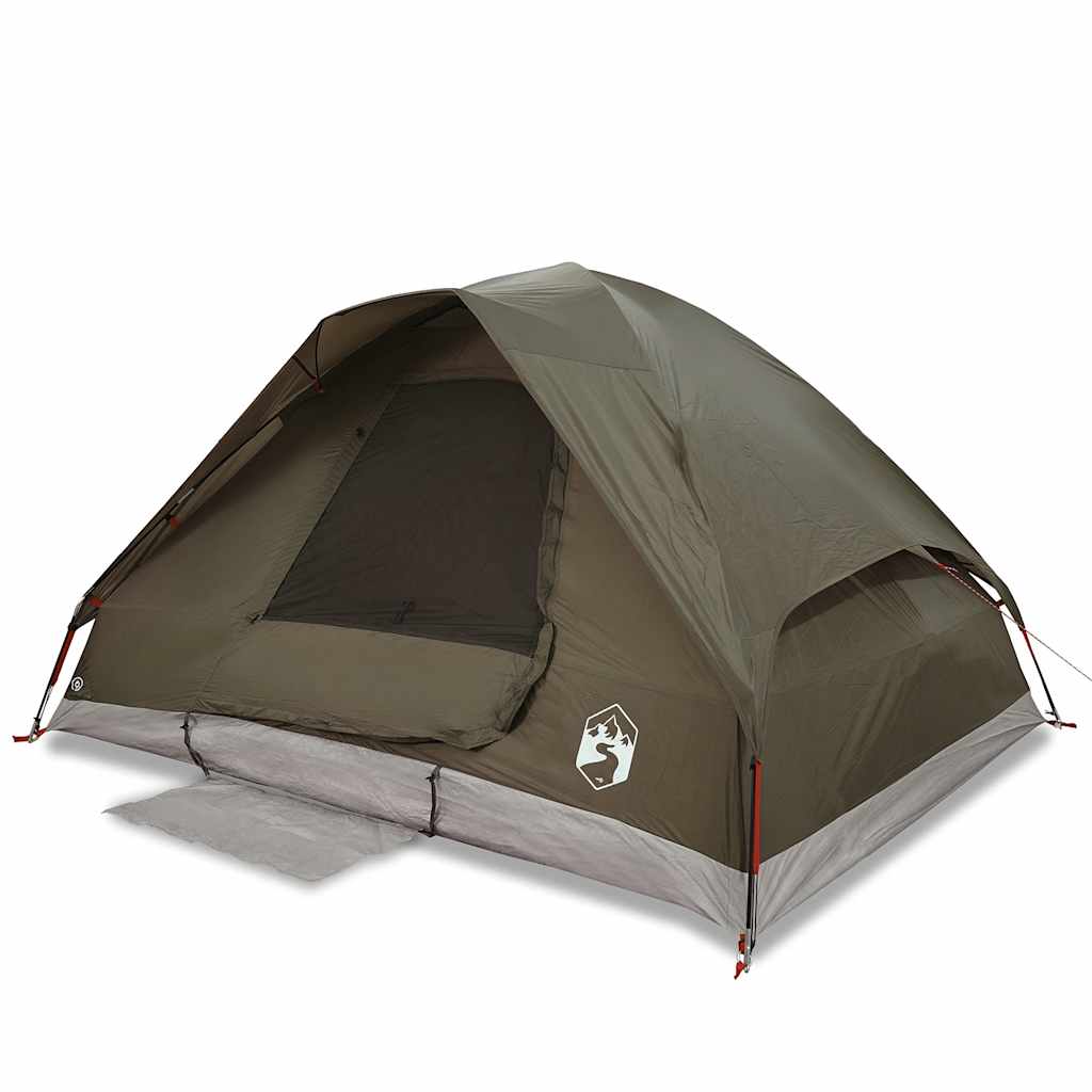 Vidaxl Dome Tent 6-osobowy wodoodporny brąz