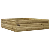 Vidaxl plantenbak 90x90x23 cm geïmpregneerd grenenhout