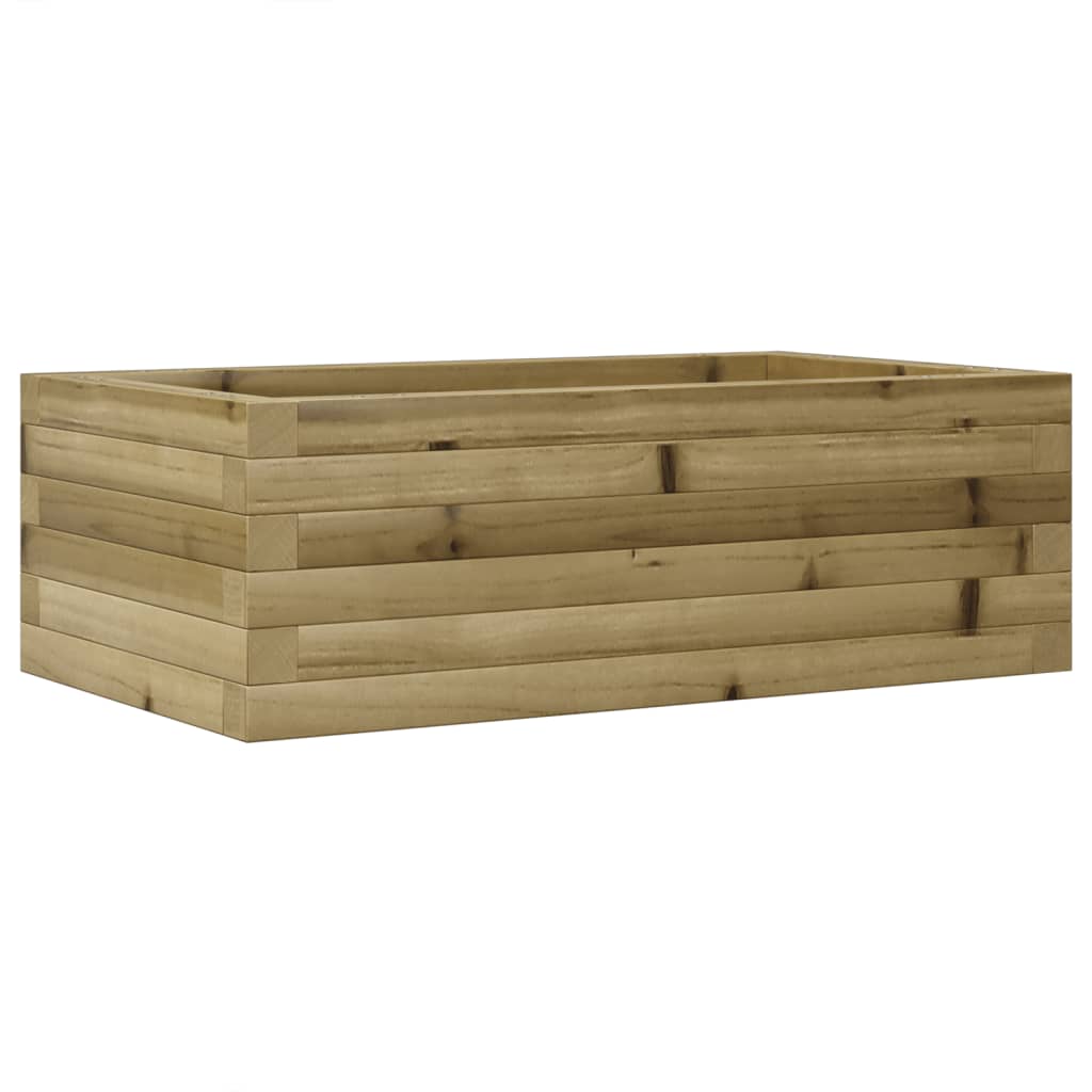 Vidaxl plantenbak 70x40x23 cm geïmpregneerd grenenhout