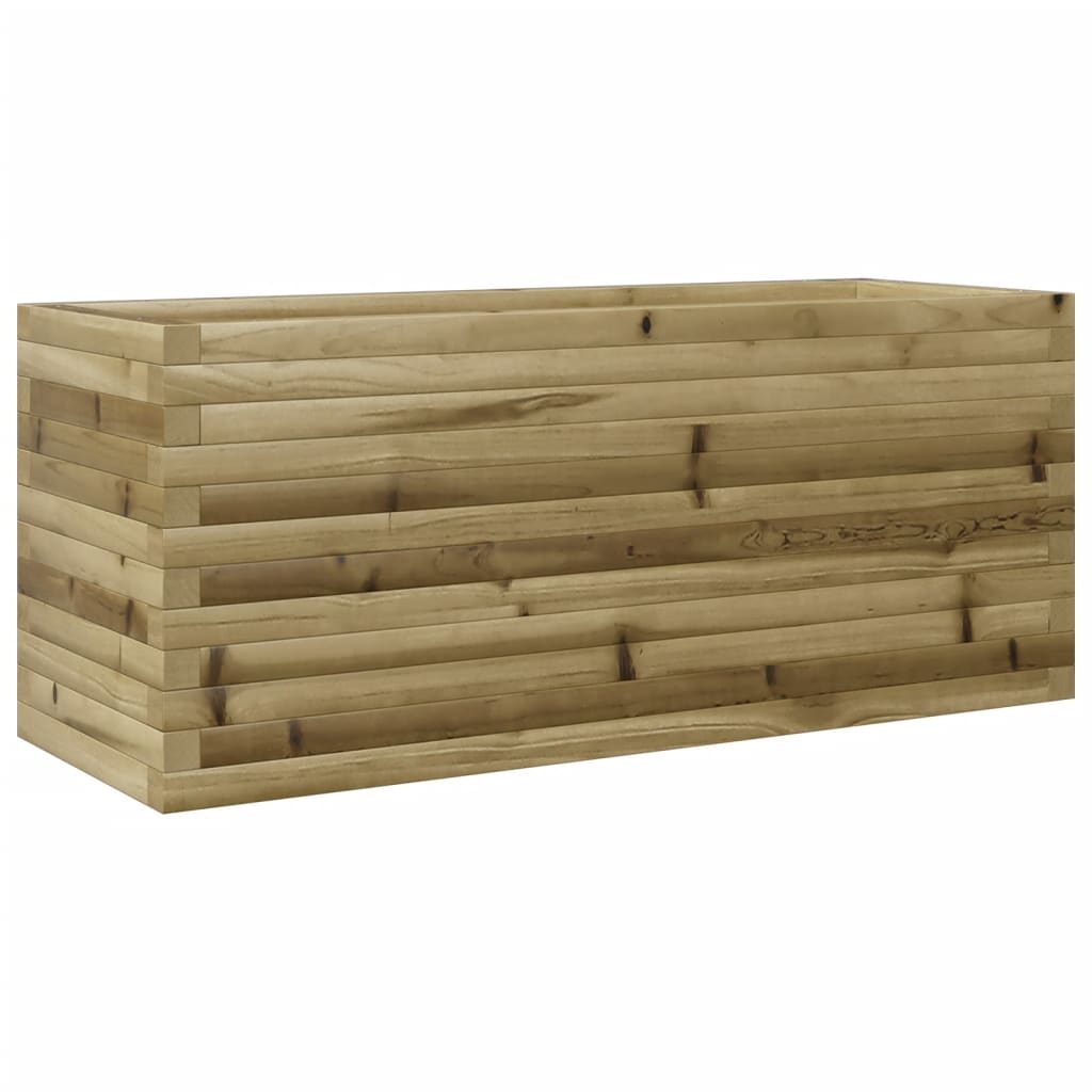 Vidaxl plantenbak 110x40x45,5 cm geïmpregneerd grenenhout