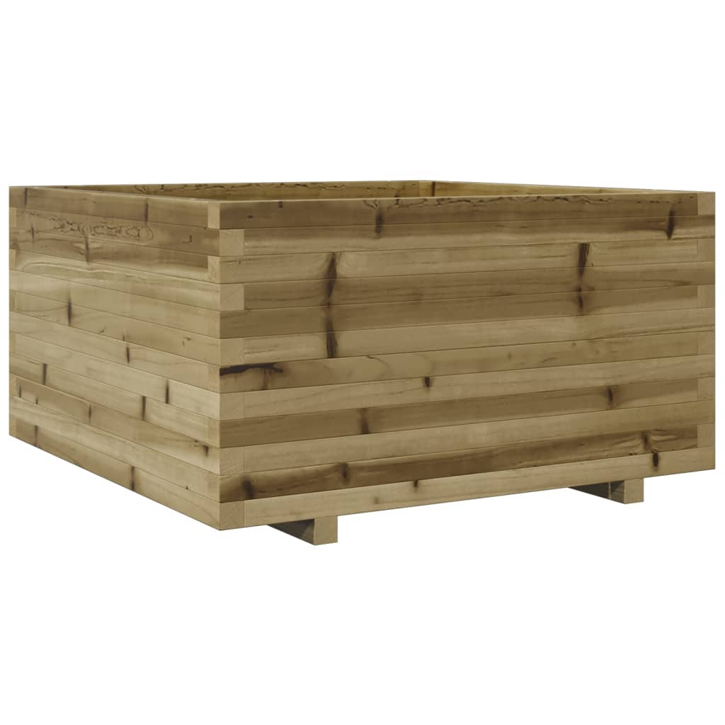 VidaXL Plantenbak 90x90x49,5 cm geïmpregneerd grenenhout