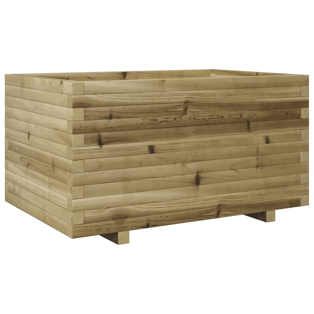 VidaXL Plantenbak 90x60x49,5 cm geïmpregneerd grenenhout