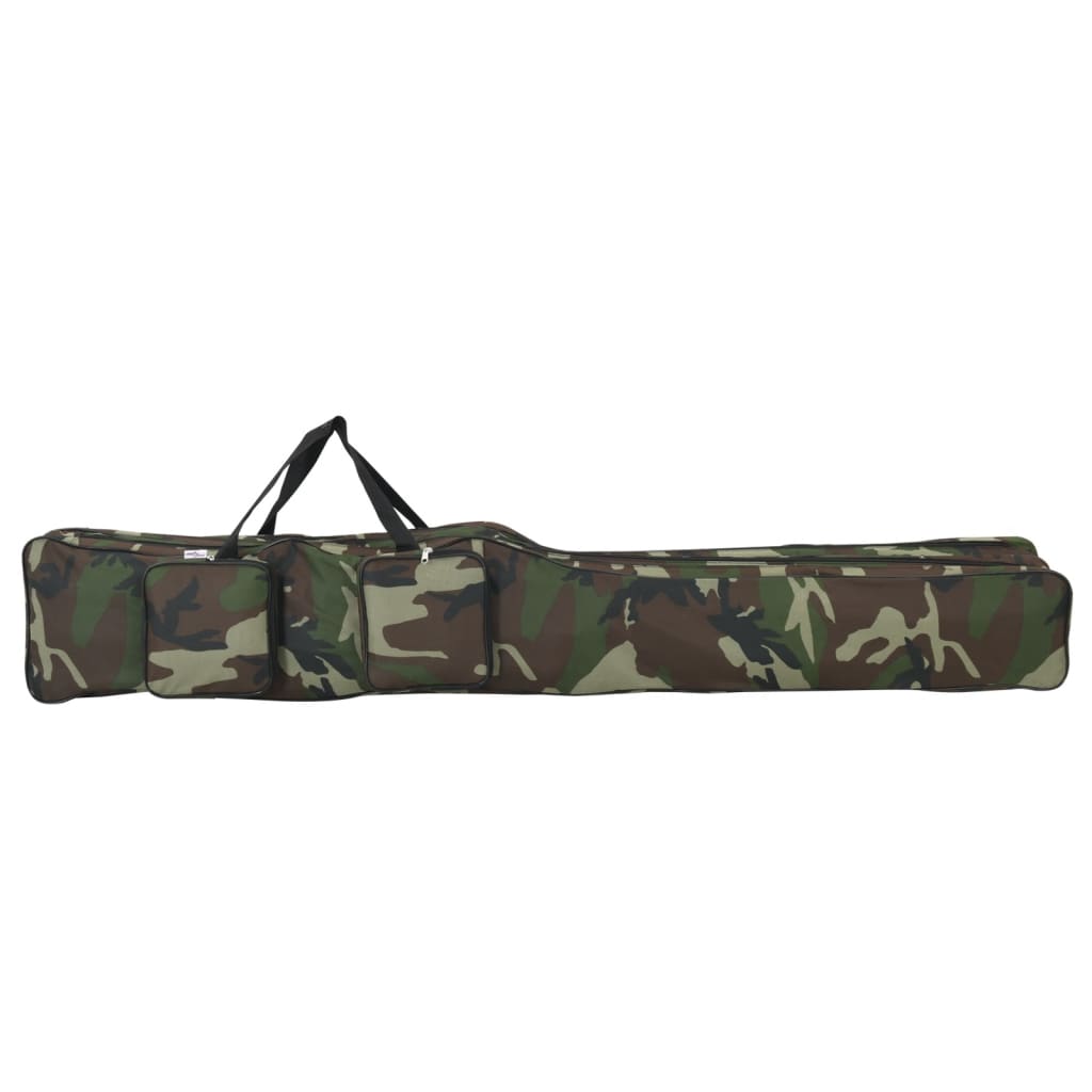 Vidaxl Hartenlas 150 cm Camouflage Oxford Stoff gréng