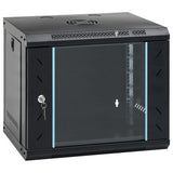 Vidaxl Network Cabinet Wall -montato 9H 19 IP20 53x40x45 cm