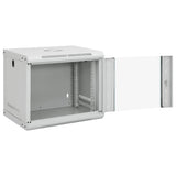 VidaXL Network Cabinet Wall -mounted 9h 19 IP20 53x40x45 cm