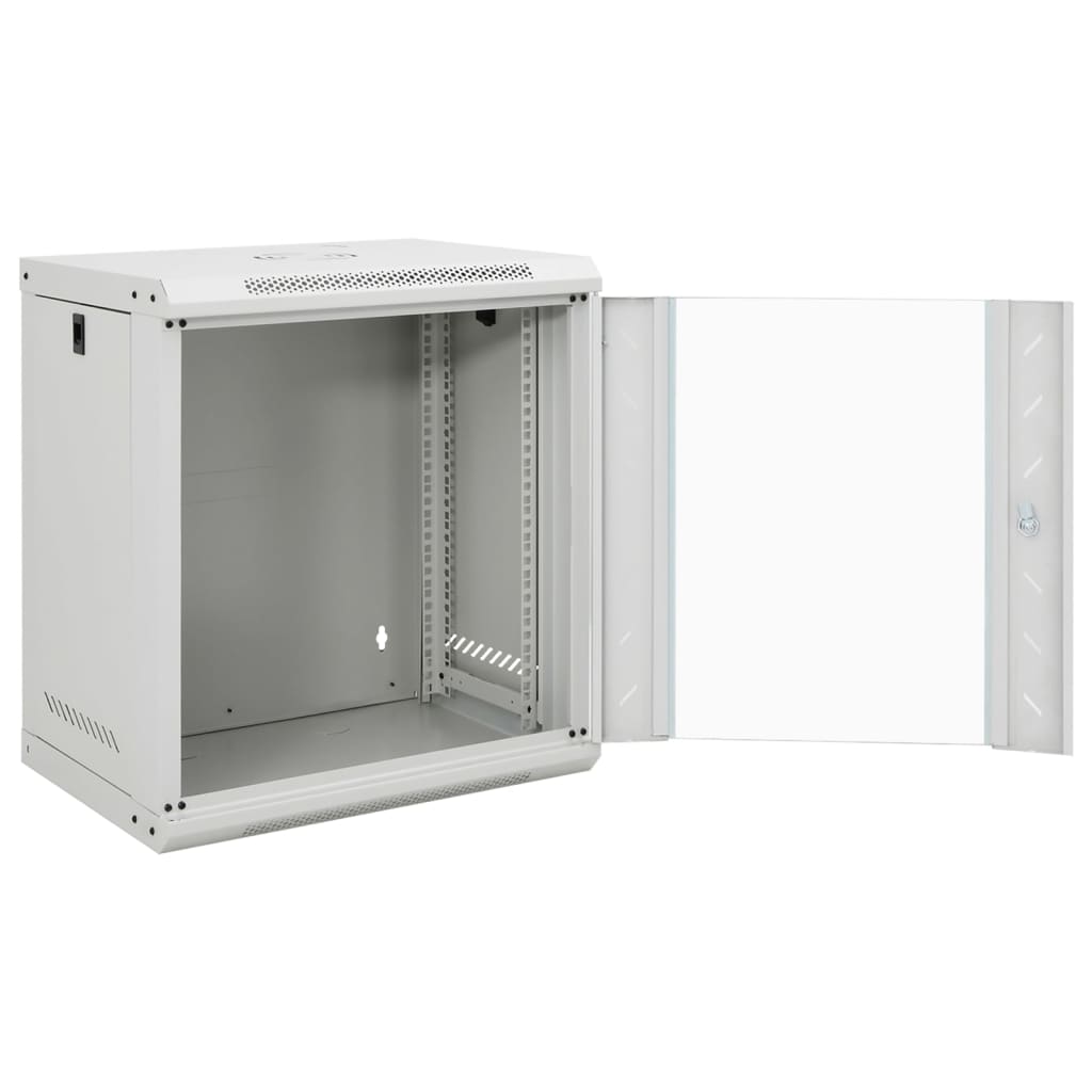 VidaXL Network Cabinet Wall -mounted 12h 19 IP20 53x40x60 cm