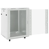 Vidaxl Network cabinet with rotary wheels 15h 19 IP20 60x45x86 cm