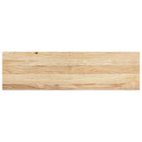 Vidaxl traptreden 2 st 90x30x2 cm onbehandeld massief eikenhout