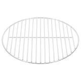 Vidaxl Barbecue Grille Round Ø34,5 cm 304 rostfritt stål