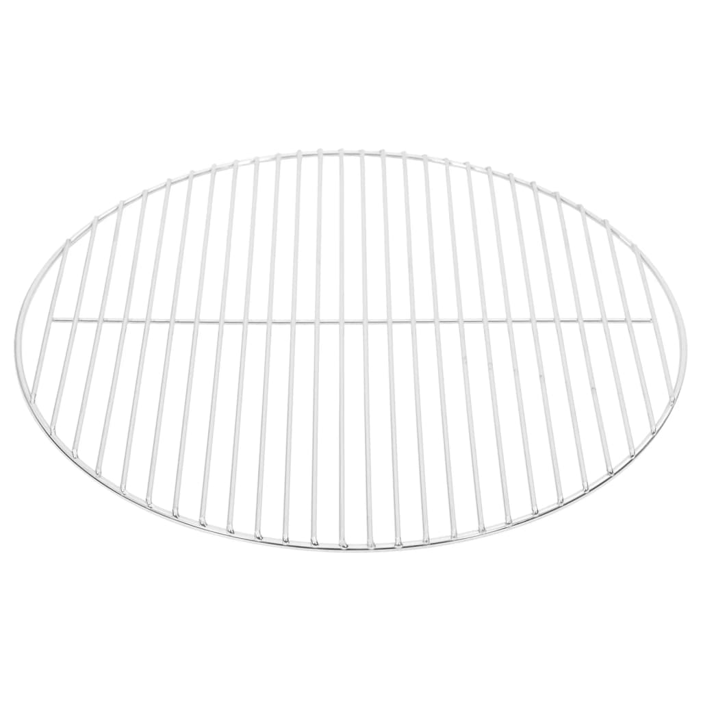 Vidaxl Grillgille Round Ø50 cm 304 Edelstahl