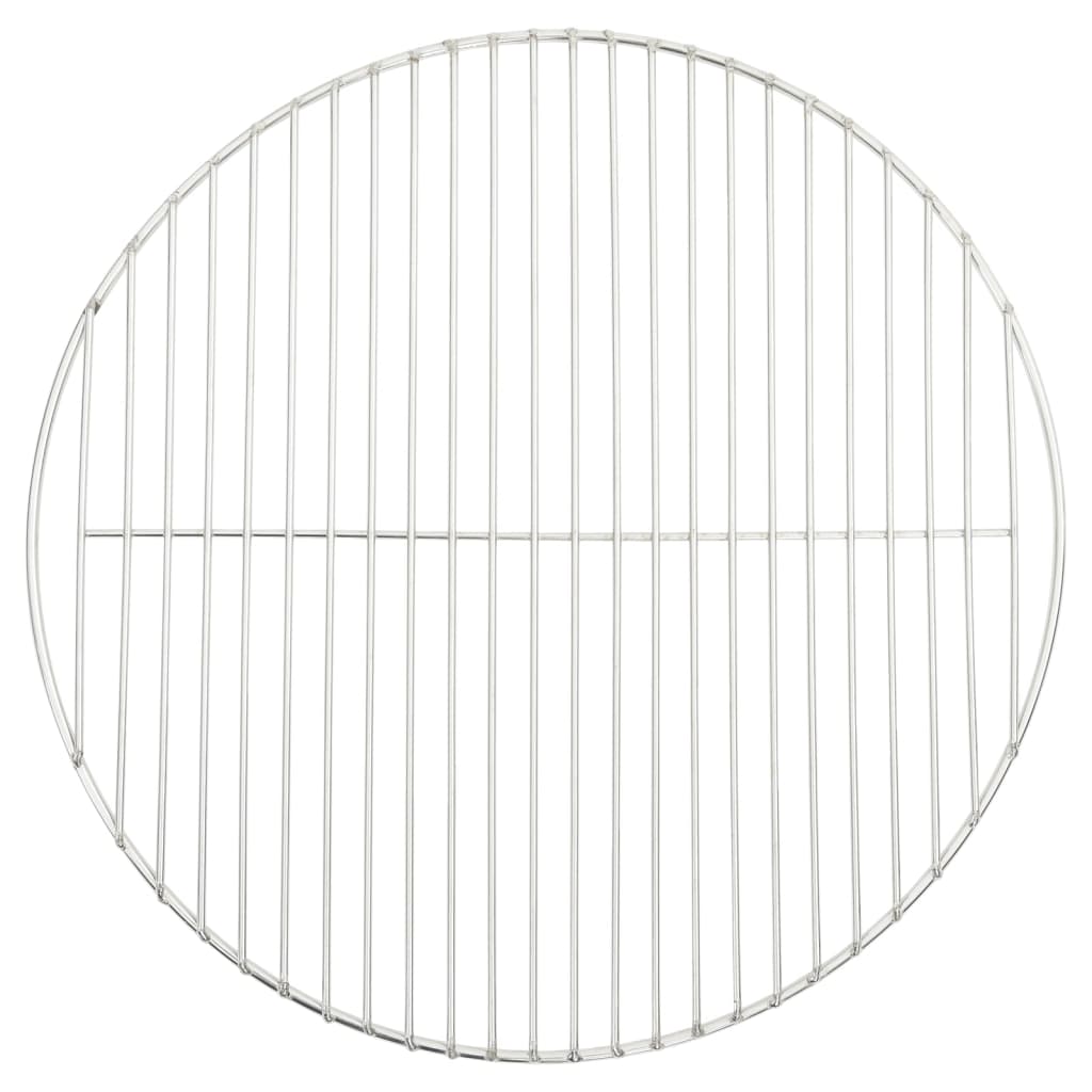 Vidaxl Barbecue Grille ronn Ø47 cm 304 Edelstol