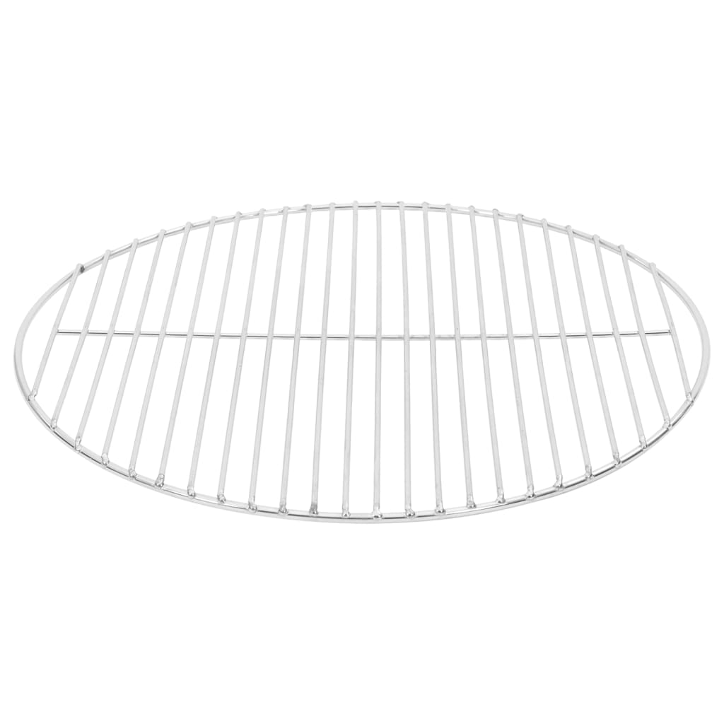 Vidaxl Grillgille Round Ø47 cm 304 Edelstahl