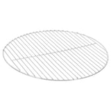 Vidaxl Barbecue Grille Round Ø47 cm 304 acero inoxidable