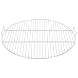 Vidaxl Barbecue Grill mat Handle Ronn rwed Ø54 cm 304 Edelstol