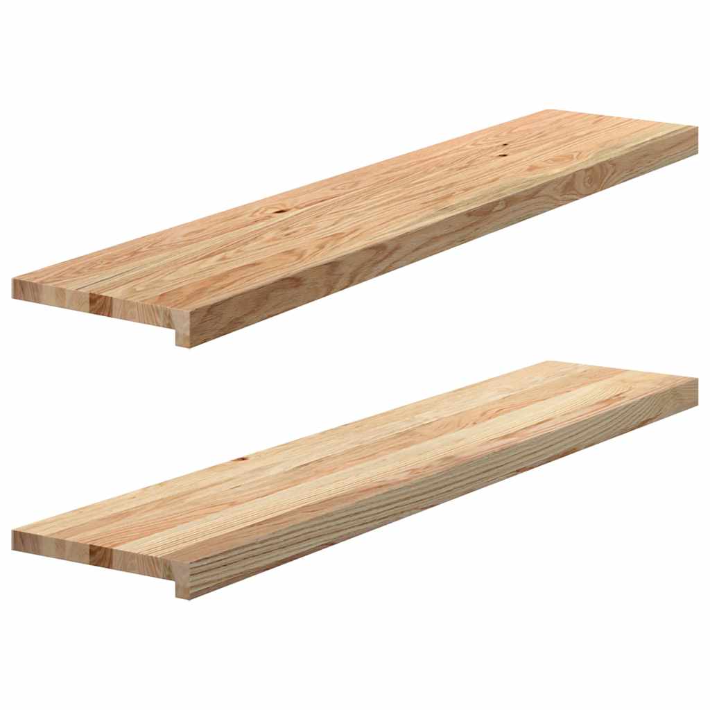 Vidaxl Fënstere Sills 2 stimt onbehandelt 120x25x2 cm Festplack