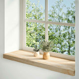 Vidaxl Window Sills 2 St ubehandlet 80x30x2 cm Solid eik