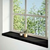 Vidaxl Window Sills 2 PCS 120x25x2 cm Solid eik mørkebrun