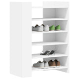 Vidaxl Shoe Cabinet 74.5x37.5x100 cm Forarbejdet træhvide