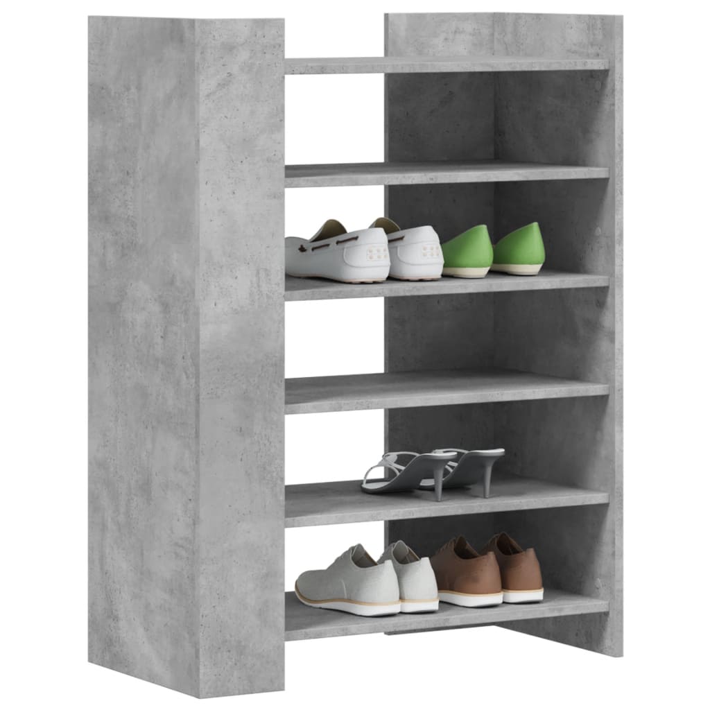 Vidaxl Shoe Cabinet 74.5x37.5x100 cm Prezzo di cemento in legno trasformato