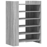 Vidaxl Shoe cabinet 74.5x37.5x100 cm Properted Wood Gray Sonoma Oak