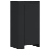 Vidaxl Shoe Cabinet 52x37,5x100 cm Property Wood Black