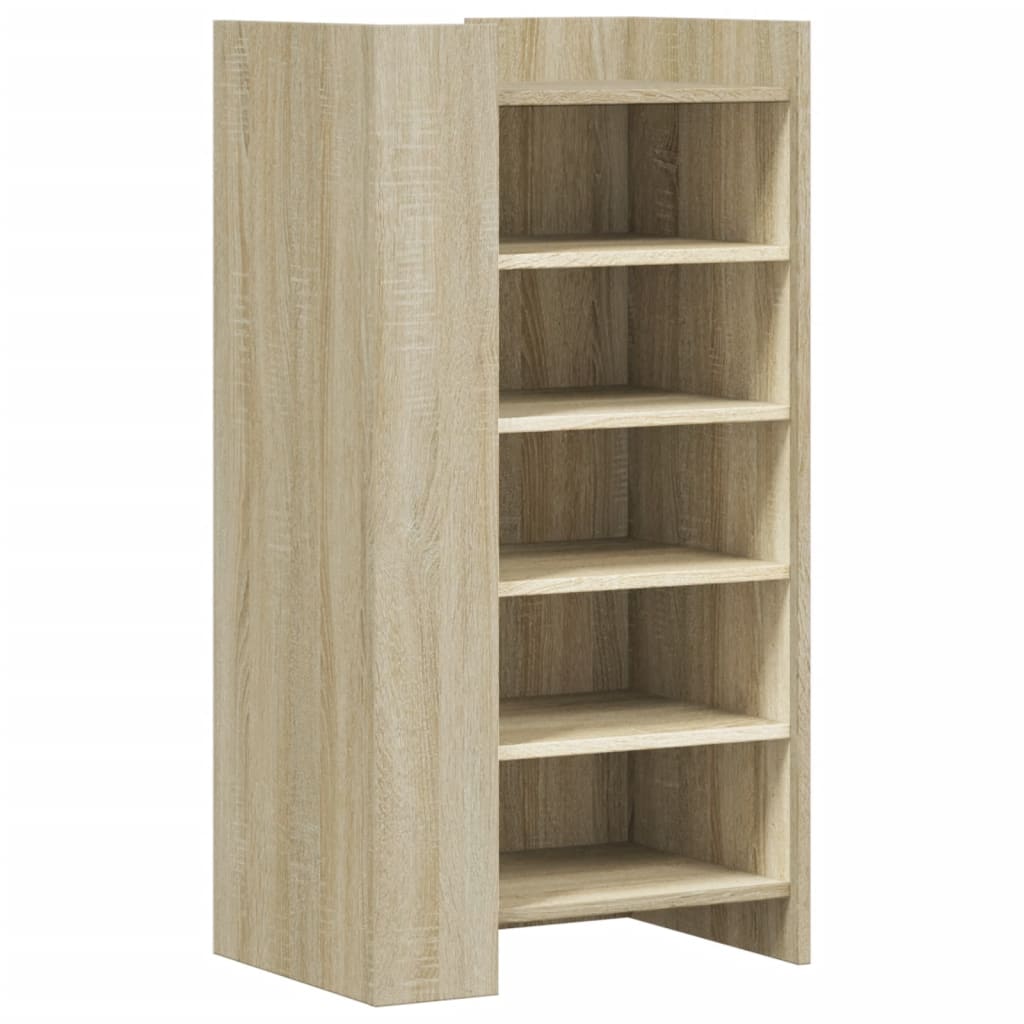 Vidaxl Schong Cabinet 52x37.5x100 cm Propertéiert Holz Sonoma Oh faarweg