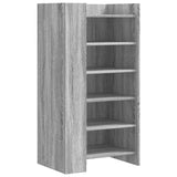 Vidaxl Cabinet da scarpe 52x37.5x100 cm Proprietà in legno Sonoma Oak