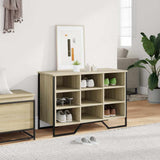 Vidaxl Cabinet da scarpe 90x38x61.5 cm Colore in legno di legno Sonoma