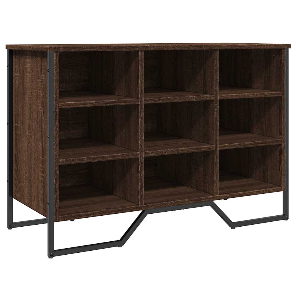 VidaXL shoe cabinet 90x38x61.5 cm processed wood brown oak colored