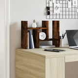 VidaXL Bureau organiser 34,5x15,5x35,5 cm hout gerookt eikenkleurig