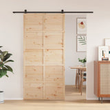 Porta scorrevole Vidaxl 100x208 cm Solid Pine