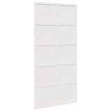 Vidaxl sliding door 100x208 cm Solid pine white