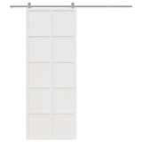 Puerta corredera Vidaxl 80x208 cm de pino sólido