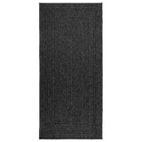 Vidaxl rug zizur bannen an ausserhalb 100x200Cm Juter kuckt anthracit