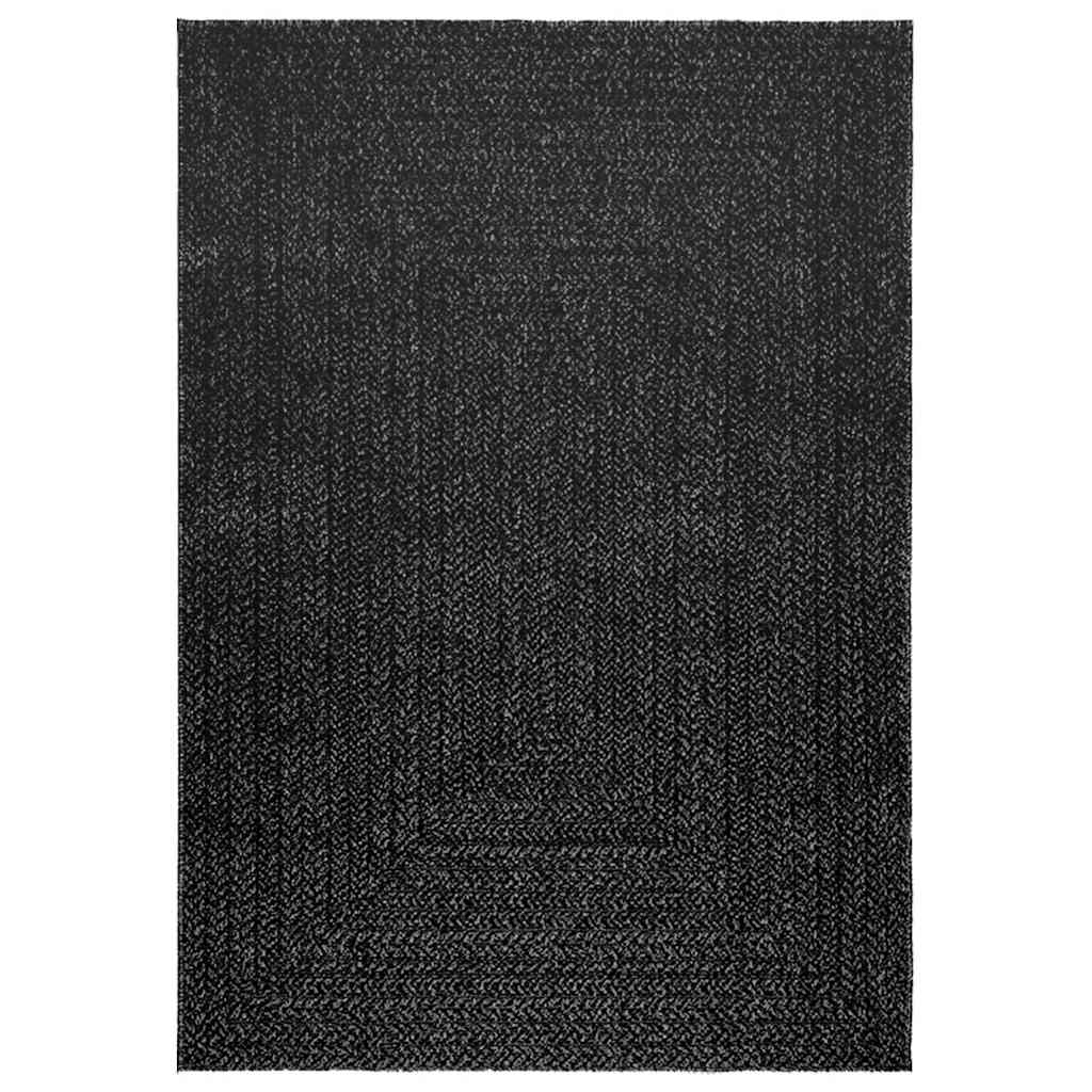 Vidaxl Rug Zizur znotraj in zunaj 120x170cm jute Poglej antracit