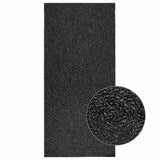 Vidaxl rug Zizur inside and outside 100x200cm jute look anthracite