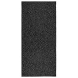 Vidaxl rug Zizur inside and outside 100x200cm jute look anthracite