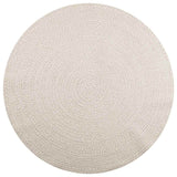 Vidaxl rug Zizur Room Inside and out Ø 200 cm Jute look