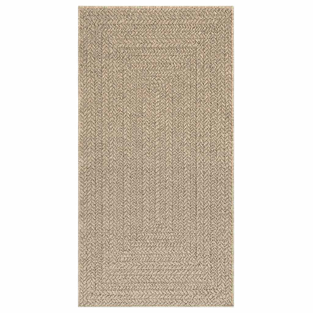 Vidaxl Teppich Zizur Beige Innen und außerhalb von 80x150 cm Jute Look