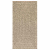 Vidaxl Rug Zizur Beige uvnitř a vně 80x150 cm juta vzhledu