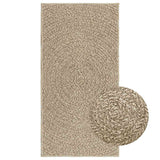 Vidaxl rug zizur baue bannen an ausserhalb 60x110 cm Jute kucken